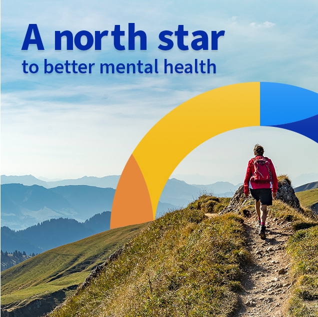 Banner: A north start to better mental health.