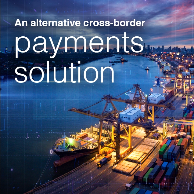 Banner: An alternative cross-border payments solution.